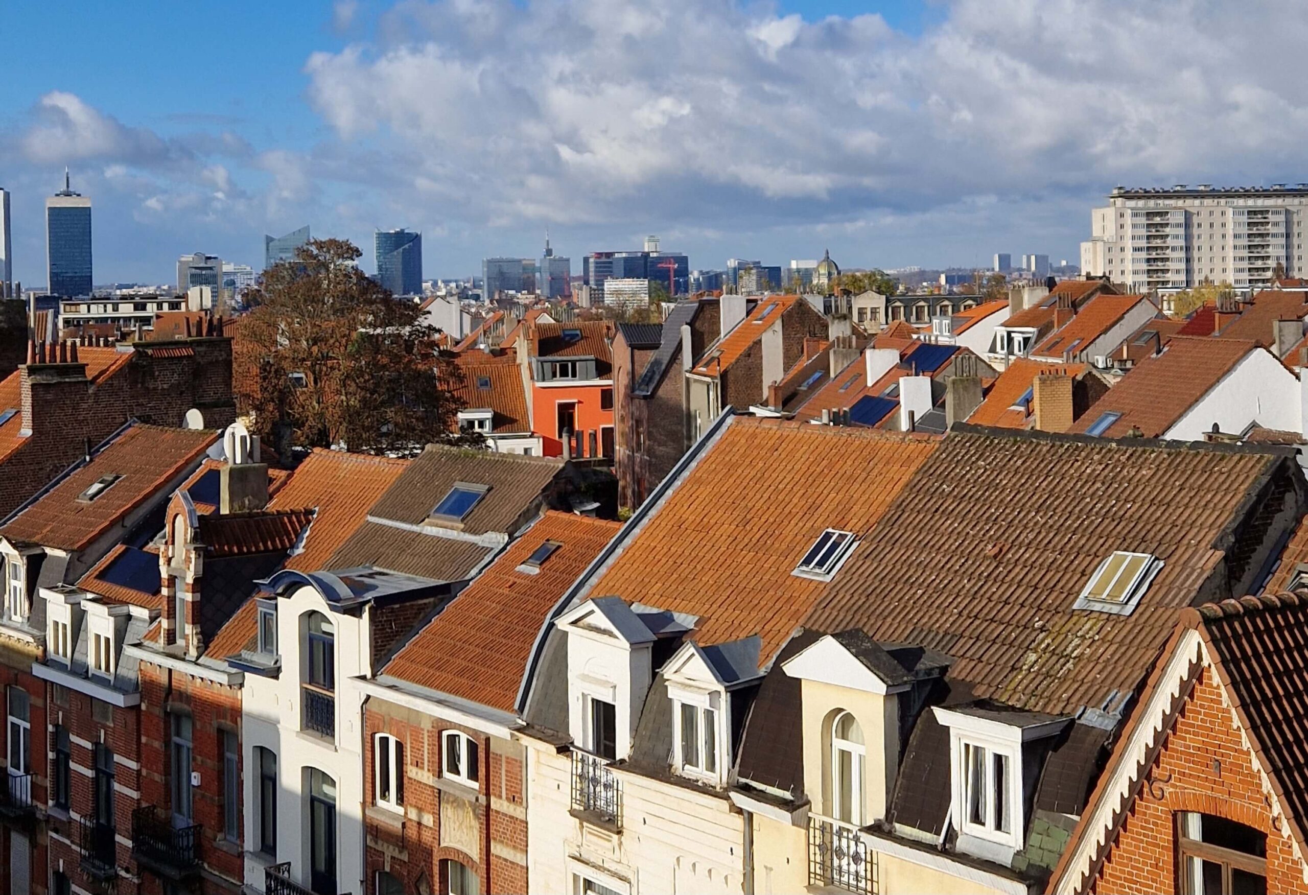 maisons en infraction urbanistique typiques de la commune d'etterbeek